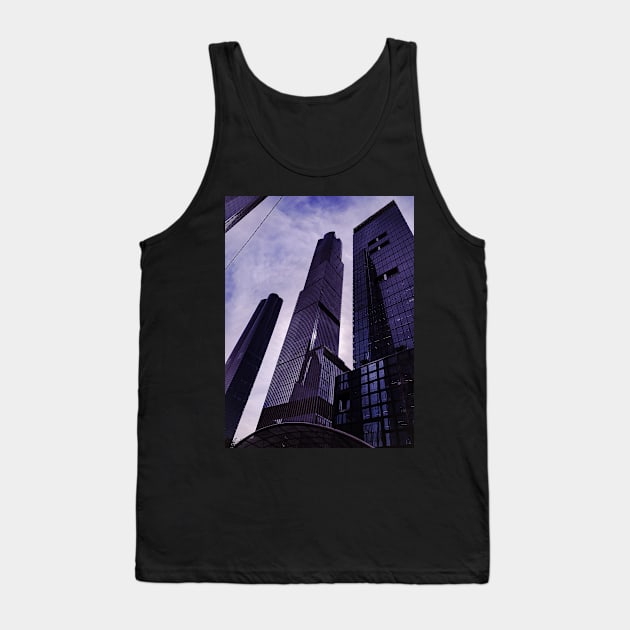 Hudson Yards Manhattan Look Up New York City Tank Top by eleonoraingrid